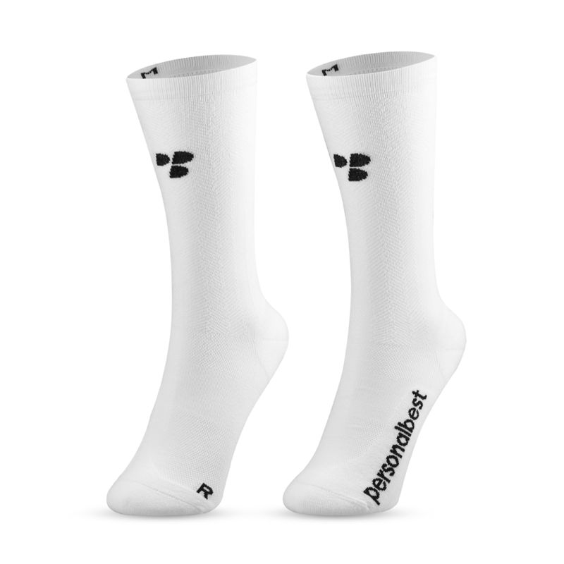 Personalbest Performance Sock White ถุงเท้าวิ่ง