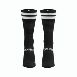 Personalbest Performance Sock Double Slash Black ถุงเท้าสำหรับวิ่ง