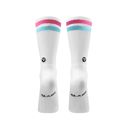 Personalbest Performance Sock Double Slash Pink Blue ถุงเท้าสำหรับวิ่ง 3
