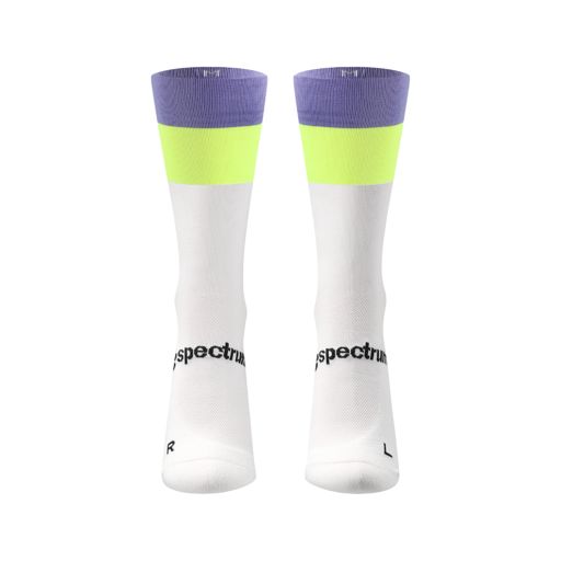 Personalbest Performance Sock Spectrum Volt/Purple ถุงเท้าวิ่งออกแบบระบายอากาศได้ดี