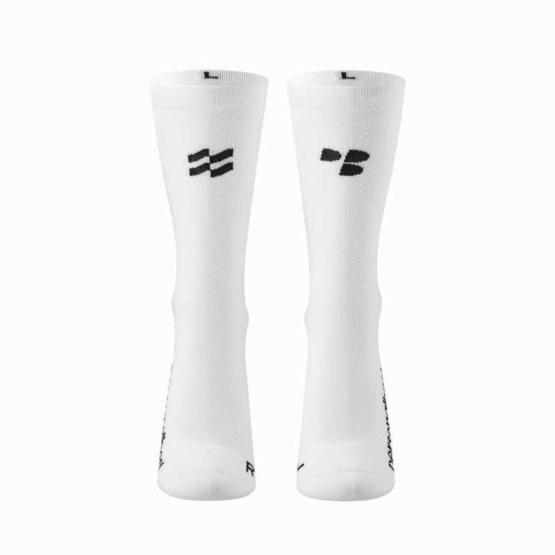 Personalbest Performance Sock Trail - White ถุงเท้าวิ่ง Personalbest สำหรับวิ่งเทรล