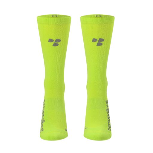 Personalbest Performance Sock Venom Green ถุงเท้าวิ่ง
