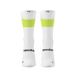Personalbest Performance Sock Spectrum Venom/Green ถุงเท้าวิ่งออกแบบระบายอากาศได้ดี