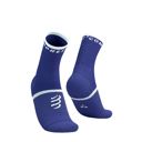 Compressport Pro Marathon Socks V2.0 - Orient Blue/Star White ถุงเท้าวิ่งมาราธอน 2