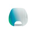 Compressport Pro Racing Cap Star - White/BlueGreen หมวกวิ่งสายแข่งปีกพับได้ 2