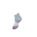 Compressport Pro Racing Socks V4.0 Run Low - Ether/Neon Pink ถุงเท้าวิ่งข้อสั้น 4