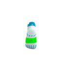 Compressport Pro Racing Socks V4.0 Run Low - White/Norse Blue/Neon Green ถุงเท้าวิ่งข้อสั้น 3
