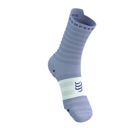 Compressport Pro Racing Socks V4.0 Ultralight Run High - Lavender/White ถุงเท้าวิ่งข้อสูง 2