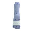  Compressport Pro Racing Socks V4.0 Ultralight Run High - Lavender/White ถุงเท้าวิ่งข้อสูง 3
