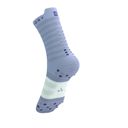  Compressport Pro Racing Socks V4.0 Ultralight Run High - Lavender/White ถุงเท้าวิ่งข้อสูง 4