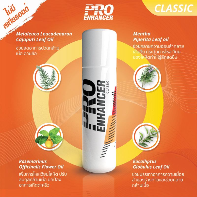 Pro Enhancer Classic สเปรย์สูตรร้อน