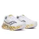 Saucony Women's Endorphin Speed 4 White/Gold รองเท้าวิ่งถนน 2