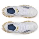 Saucony Women's Endorphin Speed 4 White/Gold รองเท้าวิ่งถนน 5