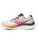 Saucony Women's Endorphin Speed 4 White/Navy รองเท้าวิ่งถนน 3