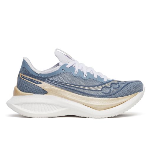 Saucony Women's Endorphin Pro 5 Storm/Gilded รองเท้าวิ่งคาร์บอนผู้หญิง