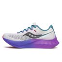 Saucony Men's Endorphin Pro 4 White/Shadow รองเท้าวิ่งสำหรับแข่งขัน 3