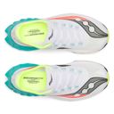 Saucony Men's Endorphin Pro 4 White/Mutant | รองเท้าวิ่งแข่งที่เบาที่สุด 5