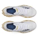 Saucony Men's Endorphin Speed 4 White/Gold รองเท้าวิ่งถนน 5