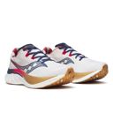 Saucony Men's Endorphin Speed 4 White/Navy รองเท้าวิ่งถนน 2
