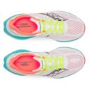 Saucony Men's Endorphin Speed 5 White/Mutant | รองเท้าวิ่งชาย ฝึกซ้อมความเร็ว นุ่ม เด้ง อเนกประสงค์ 5