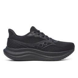 Saucony Men's Triumph 23 Triple Black รองเท้าวิ่งผู้ชาย