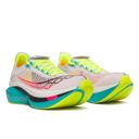 Saucony Unisex Endorphin Elite 2 White/Mutant รองเท้าวิ่งเพลทคาร์บอน 2