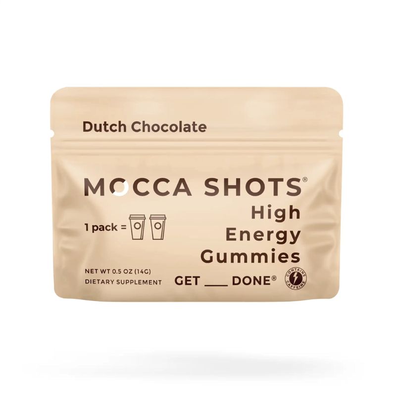 Seattle Gummy - Mocca Shot Dutch Chocolate เยลลี่พลังงานพร้อมคาเฟอีน