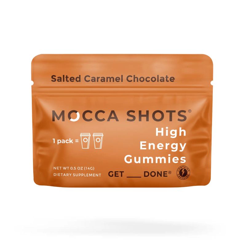 Seattle Gummy - Mocca Shot Salted Caramel เยลลี่พลังงานพร้อมคาเฟอีน