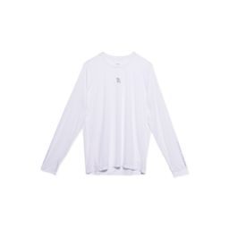 Shrpath Light Running Shirt Long Sleeve White เสื้อวิ่ง แขนยาว น้ำหนักเบา Shrpath ระบายอากาศสูง แห้งไว