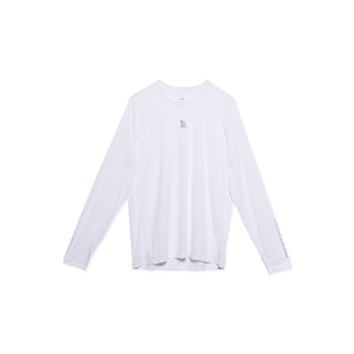 Shrpath Light Running Shirt Long Sleeve White เสื้อวิ่ง แขนยาว น้ำหนักเบา Shrpath ระบายอากาศสูง แห้งไว