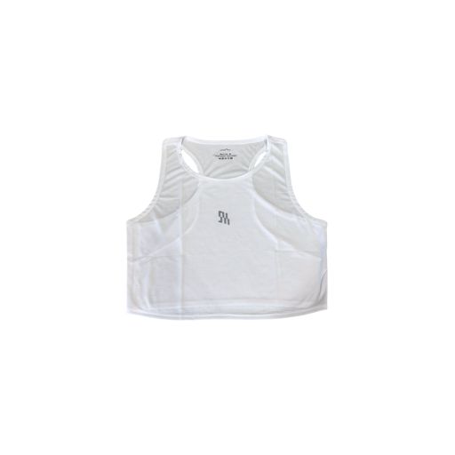 Shrpath Women's Light Running Crop Top White SH1010 เสื้อครอป น้ำหนักเบา Shrpath ระบายอากาศสูงสุด ใส่สบาย
