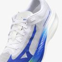 Mizuno Unisex Hyperwarp Pure White / Lightning Yellow / Dazzling Blue รองเท้าวิ่ง 9