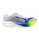 Mizuno Unisex Hyperwarp Pure White / Lightning Yellow / Dazzling Blue รองเท้าวิ่ง 11