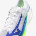 Mizuno Unisex Hyperwarp Elite White / Lightning Yellow / Dazzling Blue รองเท้าวิ่ง 9