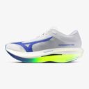 Mizuno Unisex Hyperwarp Pro White / Lightning Yellow / Dazzling Blue รองเท้าวิ่ง 4