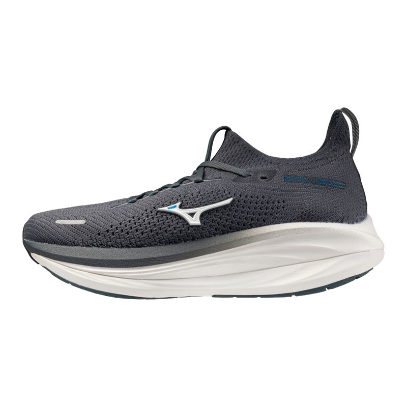 Mizuno Men's Neo Vista 3 Dark Slate / White / Blue Jewel รองเท้าวิ่งผู้ชายสาย Super Trainer