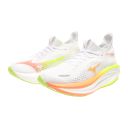 Mizuno Women's Neo Vista 3 White / Flamingo Coral / Lime Pulp รองเท้าวิ่งผู้หญิงสาย Super Trainer 8
