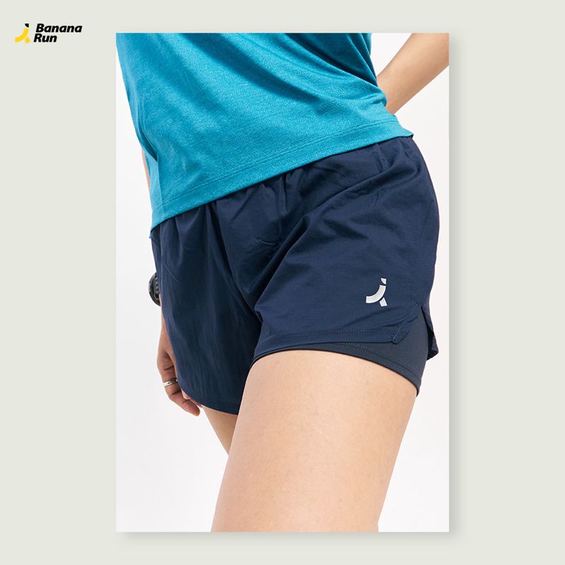 Short Women's Blue กางเกงขาสั้นสำหรับผู้หญิง
