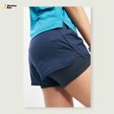 Short Women's Blue กางเกงขาสั้นสำหรับผู้หญิง 2