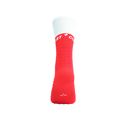 Compressport Mid Compression Socks v2.0 Fluo Red/White ถุงเท้าวิ่ง 3