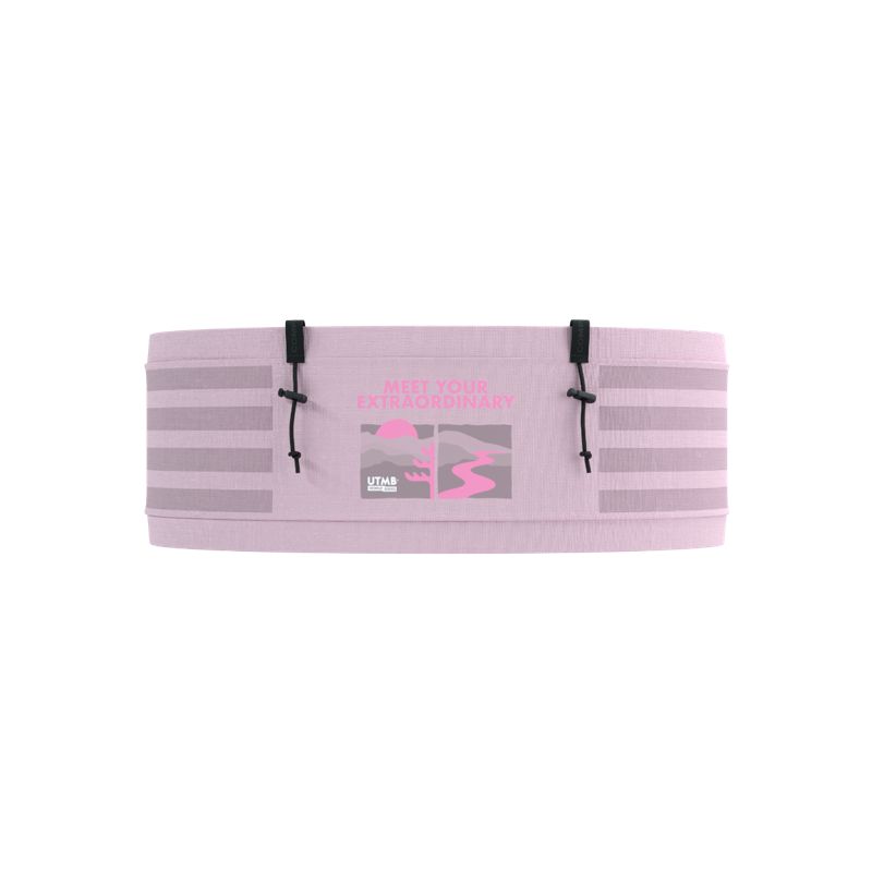 Compressport Free Belt Pro - UTMB 2025 - L1 Roseate (เข็มขัดวิ่ง UTMB Edition)