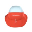 Compressport Stayfresh Ice Bob - Tigerlily/Star White หมวกวิ่งเทรล 3