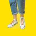  Xpand Original No-Tie Flat Lacing System-Sunshine Orange เชือกรองเท้าแบบไม่ต้องผูก 4