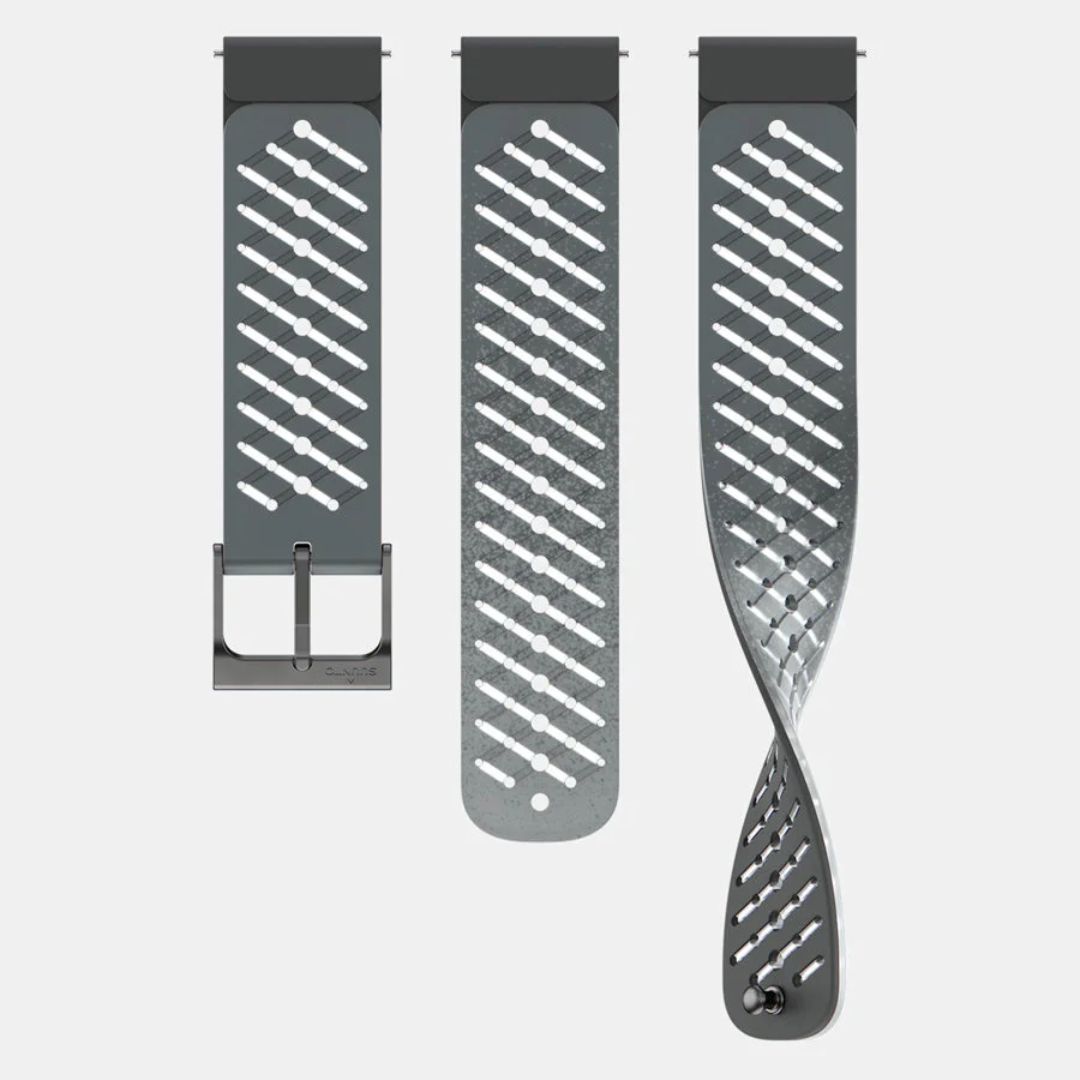 Suunto 22mm Athletic 5 Silicone Strap Graphite S+M​
