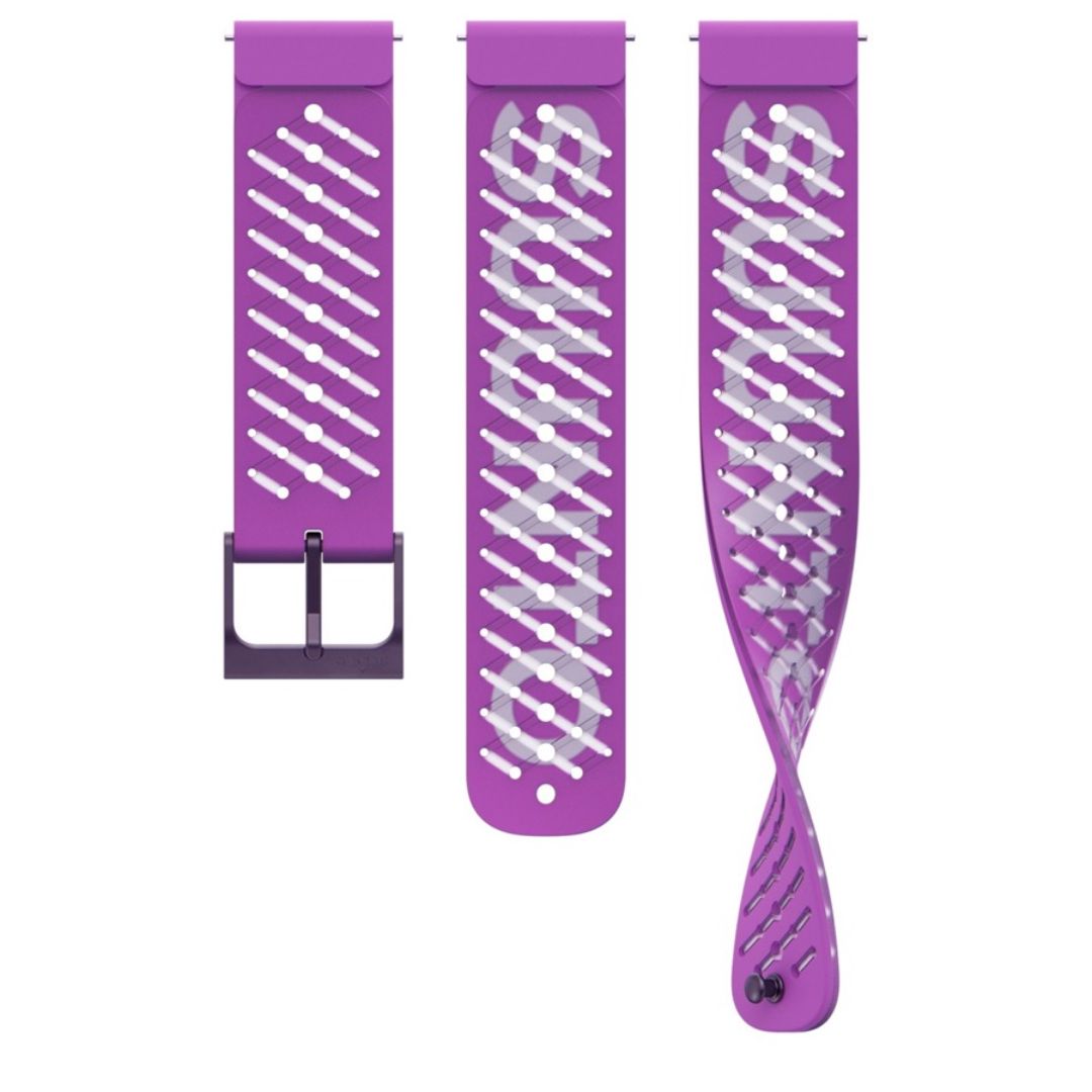 Suunto 22mm Athletic 5 Silicone Strap Orchid Purple S+M