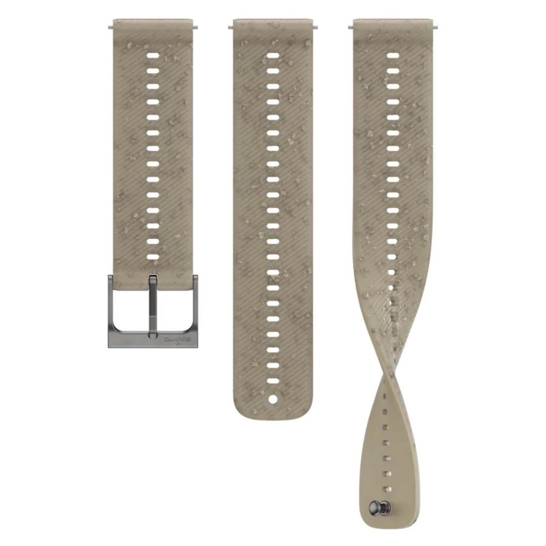 Suunto 22mm Athletic 6 Silicone Strap Gravel Gray S+M​