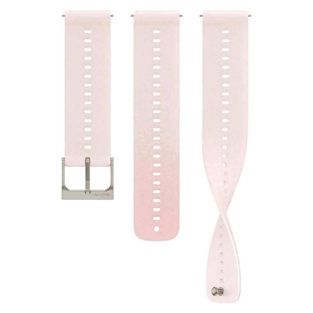 Suunto 22mm Athletic 6 Silicone Strap Powder Pink S+M