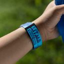 Suunto 22mm Athletic 6 Silicone Strap UTMB World Series Navy Blue S+M สายนาฬิกา 2