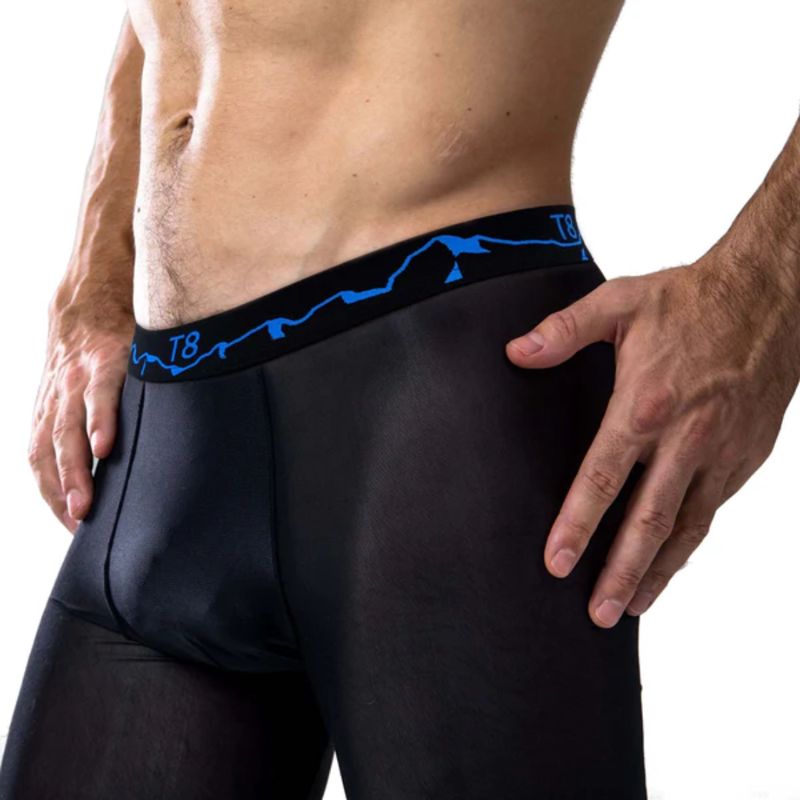T8 Men's Commandos Running Underwear Black กางเกงในวิ่งสำหรับผู้ชาย