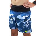 T8 Men's Sherpa Shorts Blue Camo กางเกงวิ่งสำหรับผู้ชาย 1